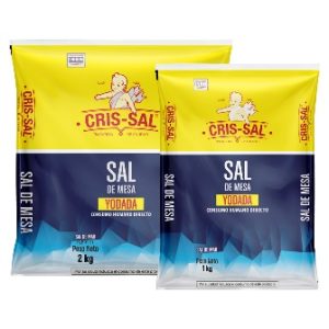 Sal de mesa yodada:CRIS SAL
