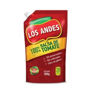 Salsa de tomate (ketchup):LOS ANDES