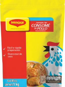 Sazonador en polvo (tipo consomé):MAGGI