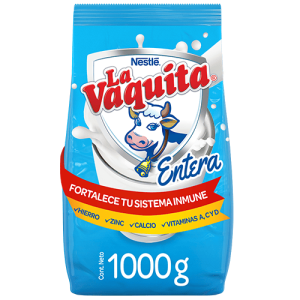 Leche en polvo:LA VAQUITA - NESTLÉ