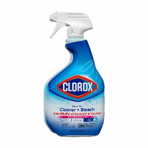 Limpiador desinfectante con cloro: Clorox