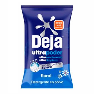 Detergente en polvo para ropa: Deja