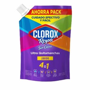 Quita manchas líquido:CLOROX