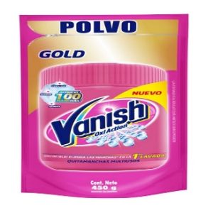 Quitas manchas en polvo:VANISH