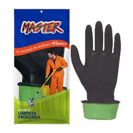 Guantes de limpieza de látex:MASTER