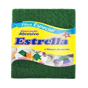 Fibras abrasivas (fibras verdes):ESTRELLA
