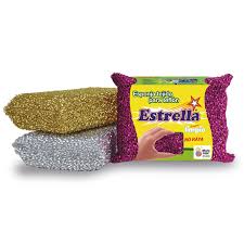 Fibra no abrasiva (para teflón):ESTRELLA