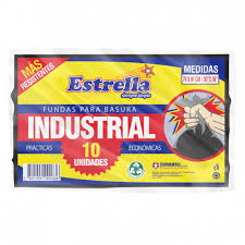 Bolsas de basura reforzadas:ESTRELLA